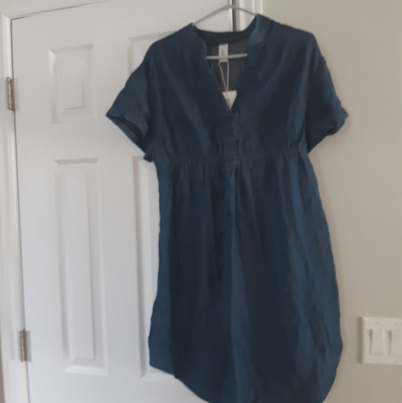 H&M denim maternity dress - Picture 2 of 2